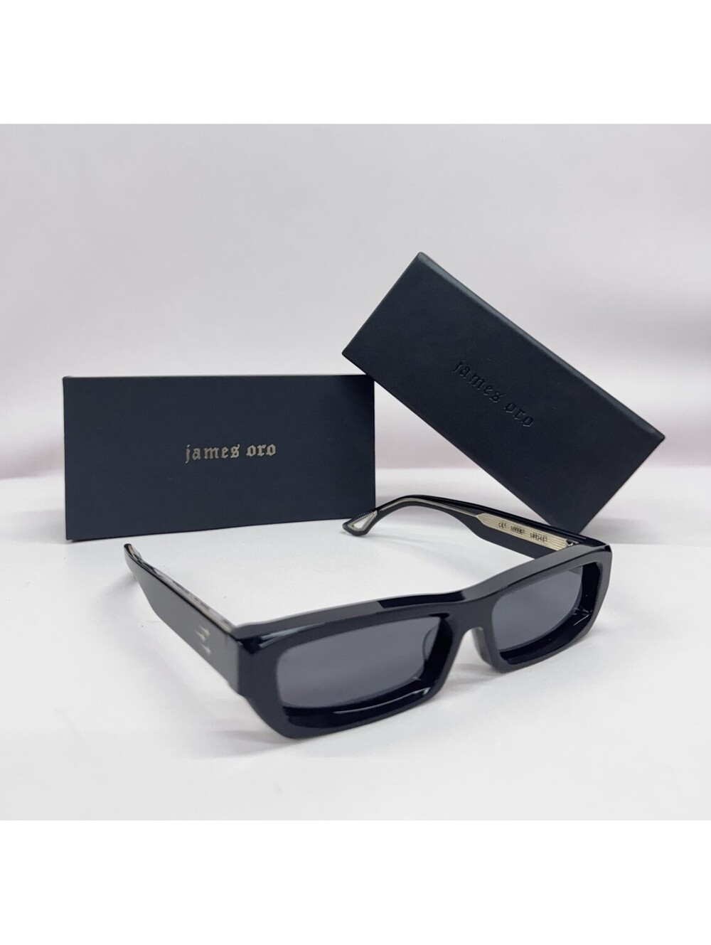 (A) James Oro Black Rogue Sunglasses Collection III 3 Unisex Brand New In Box